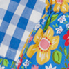 Cobalt Gingham/Picnic Posy