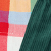 Holly Green/Rainbow Check