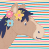 Multi Stripe/Horse