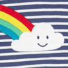 Navy Stripe/Rainbow