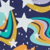 Navy Blue/Stars