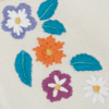 Oatmeal Marl/Flowers