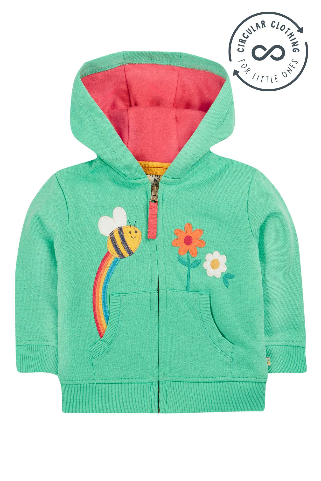 FRUGI CARBIS HOODIE WITH RAINBOW