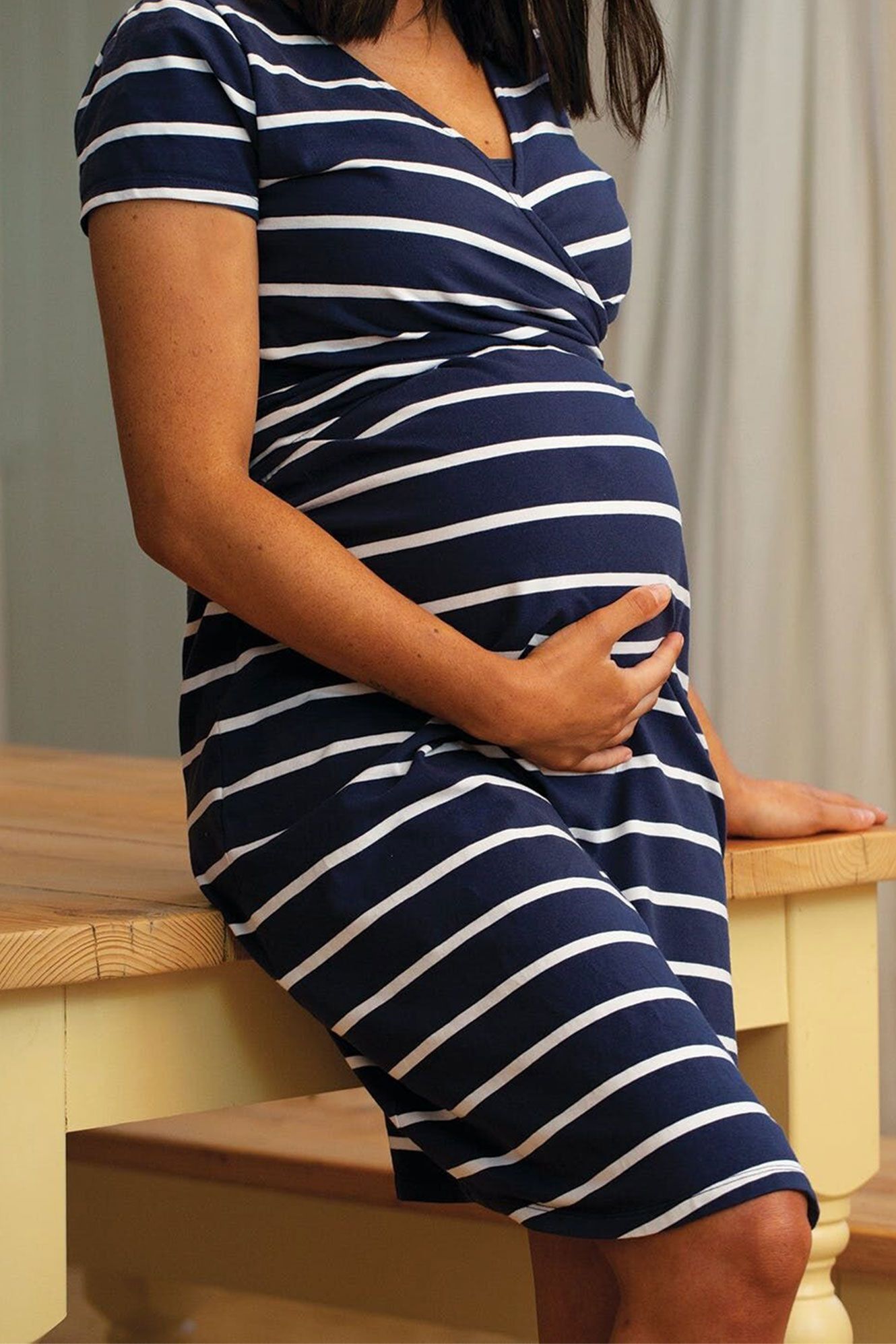 Ona Maternity Nursing Wrap Dress