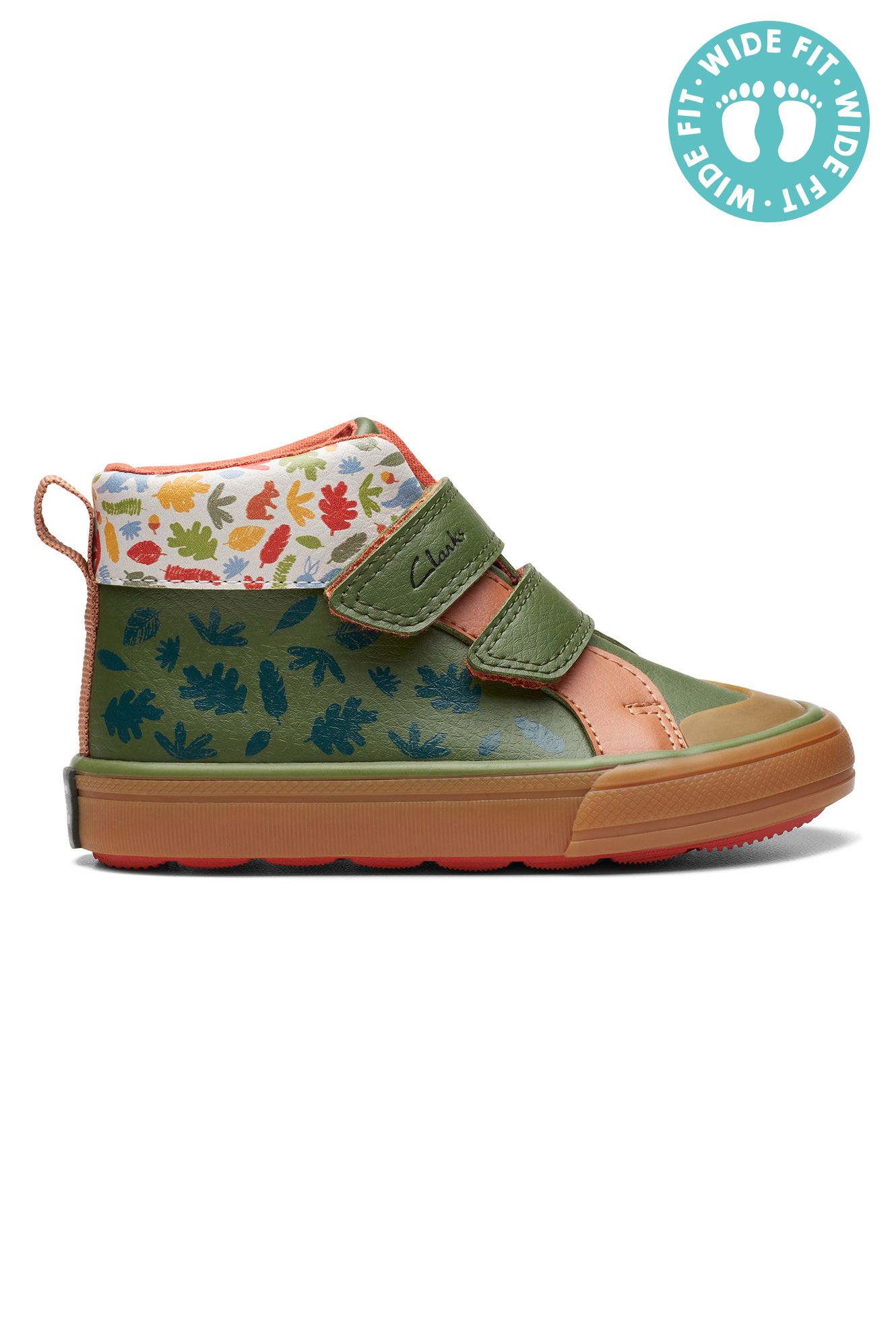 Clarks Foxing Grow Hi Sneakers