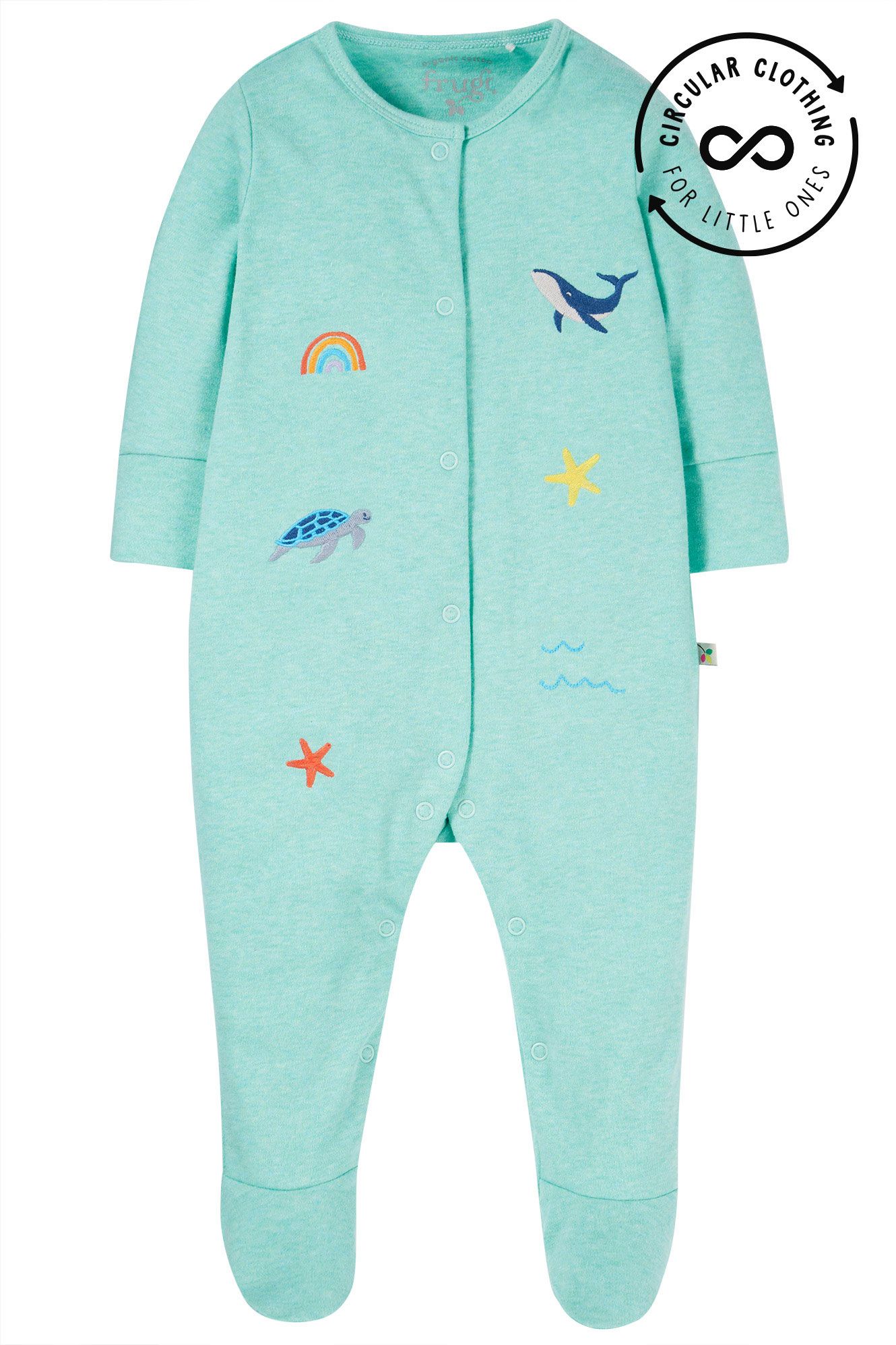 Lovely Embroidered Babygrow