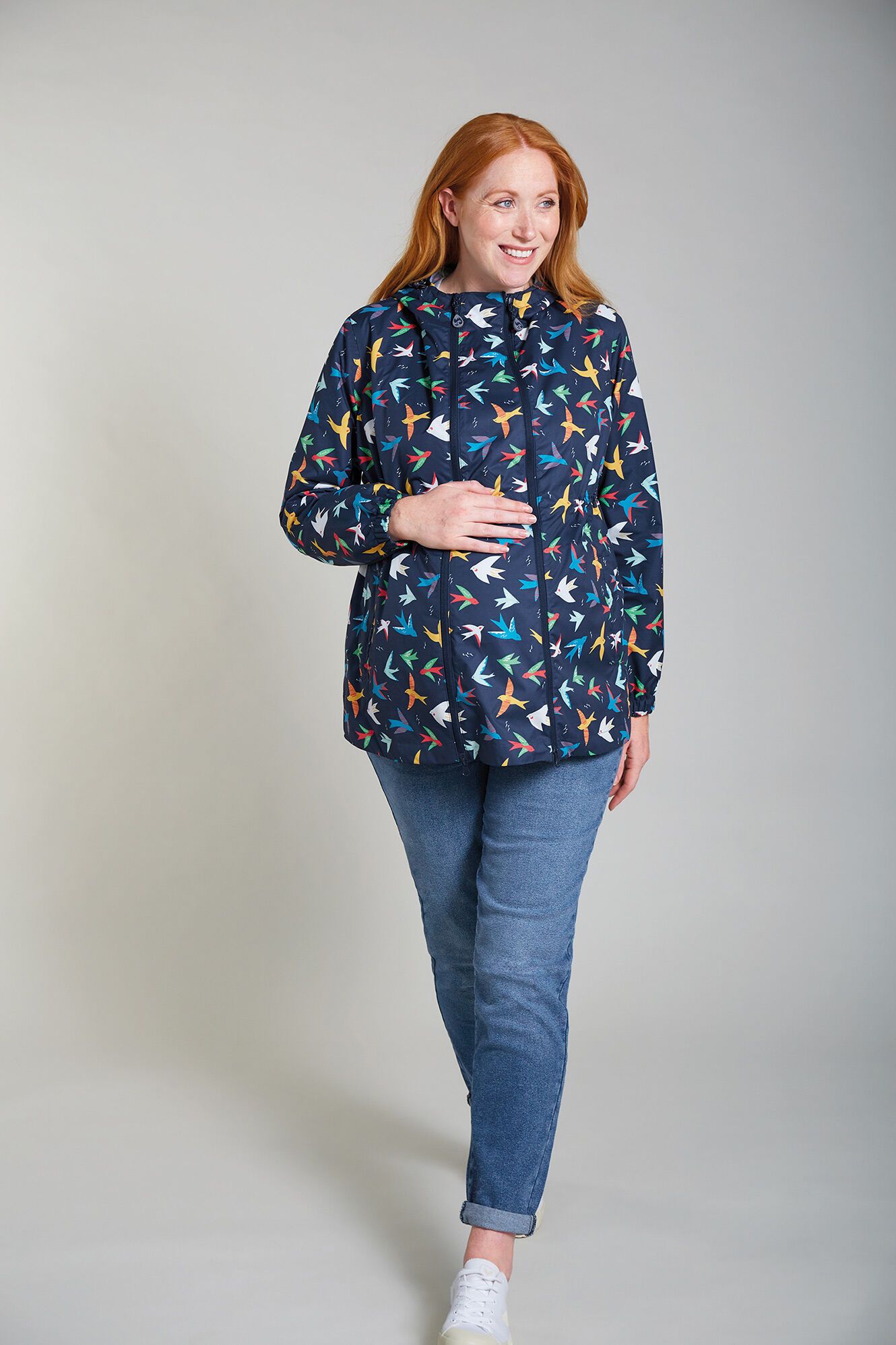 April Showers Maternity Rain Mac