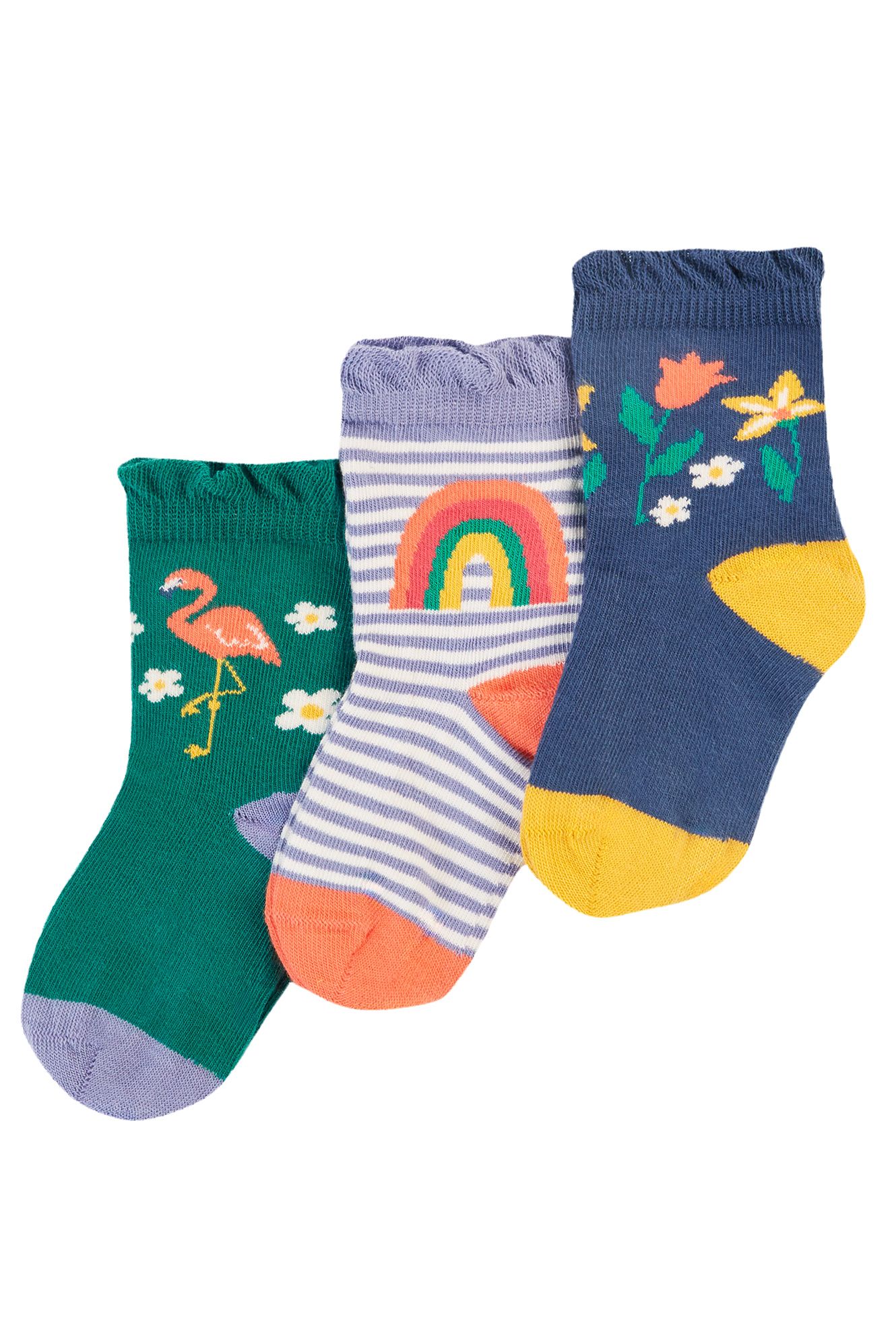 Freya Frilled Socks 3 Pack