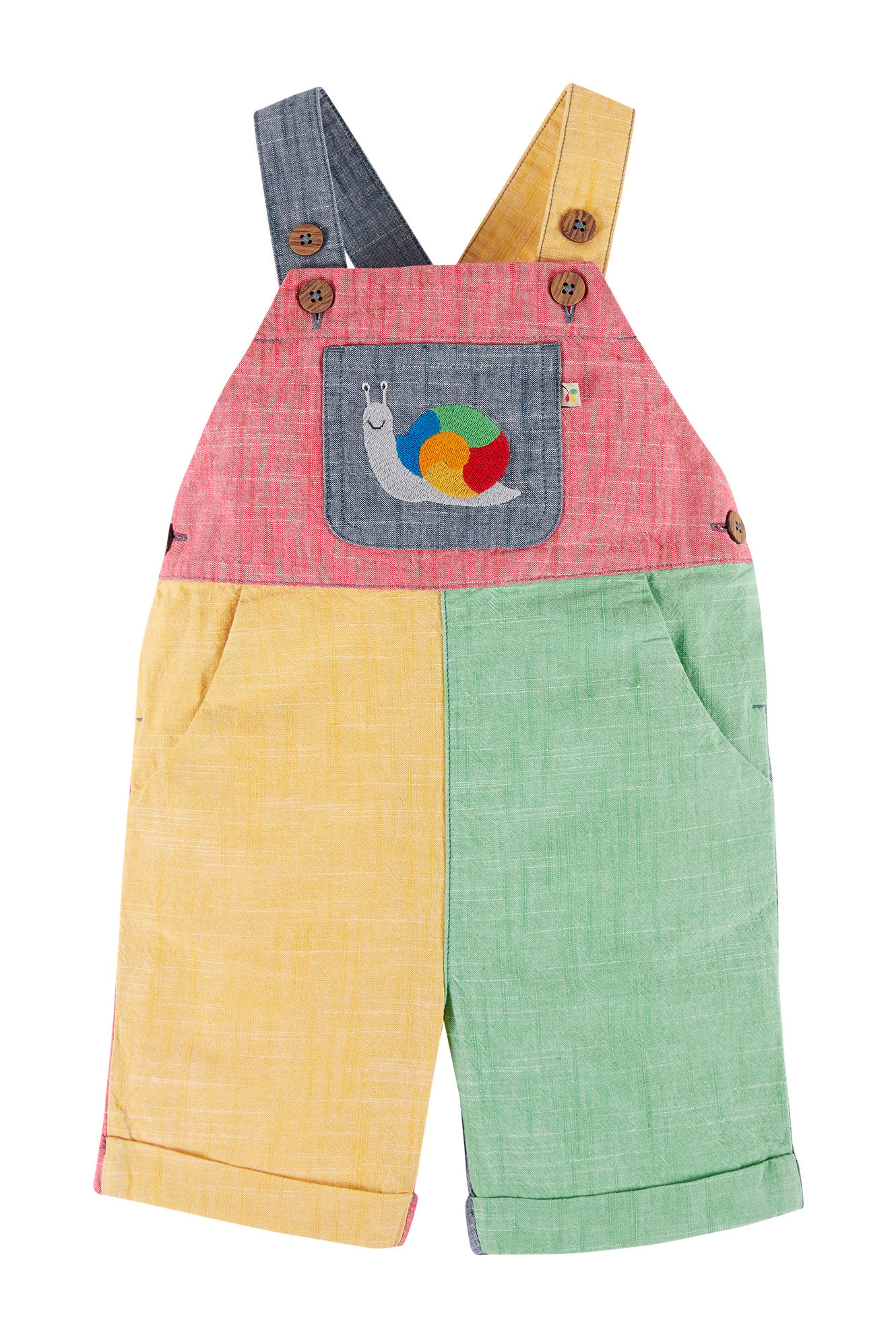 Colour Block Dungaree