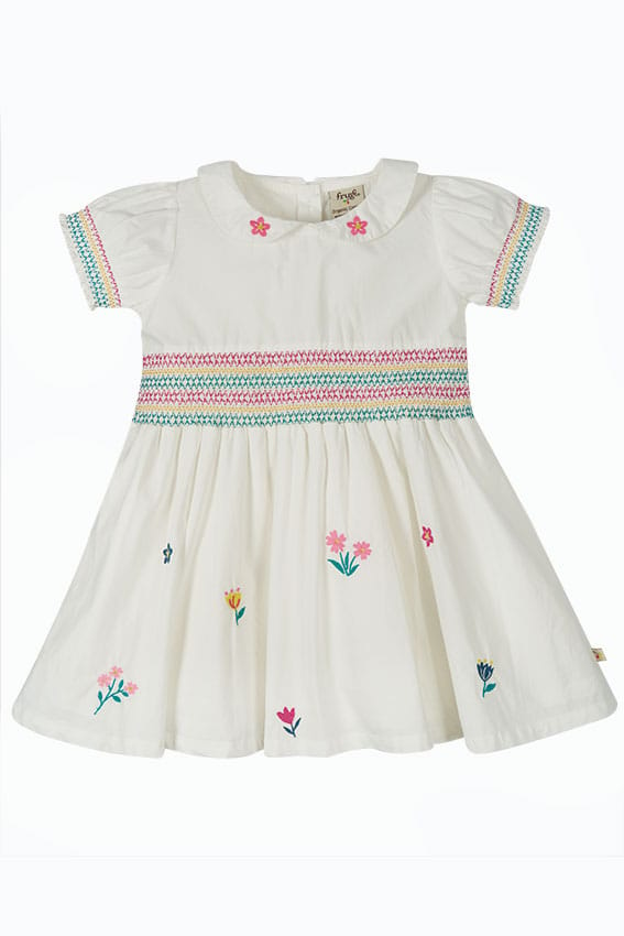 Posy Kleid mit Stickerei