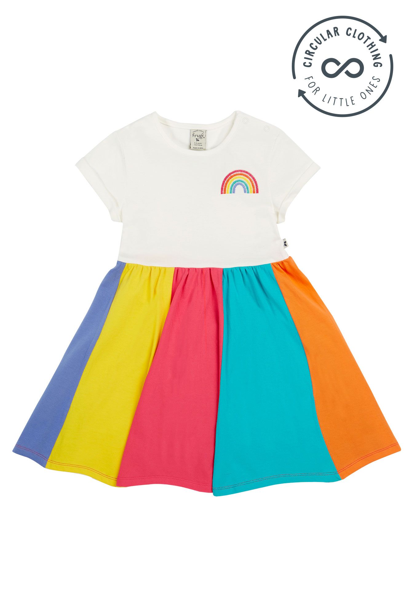 Rainbow Jersey Dress