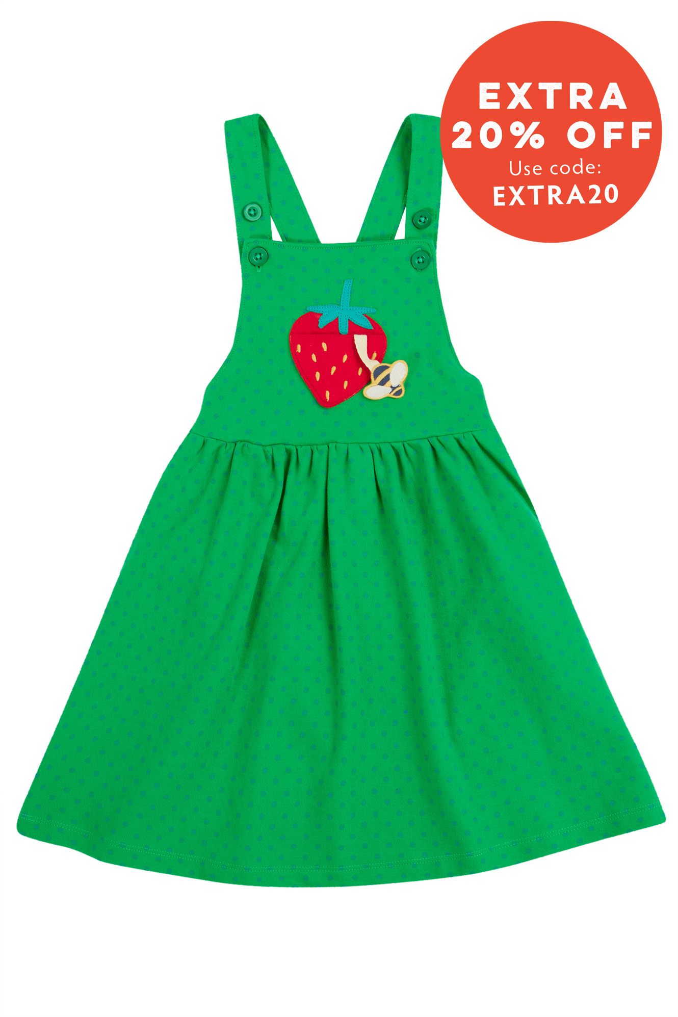 Enya Pinafore Dress