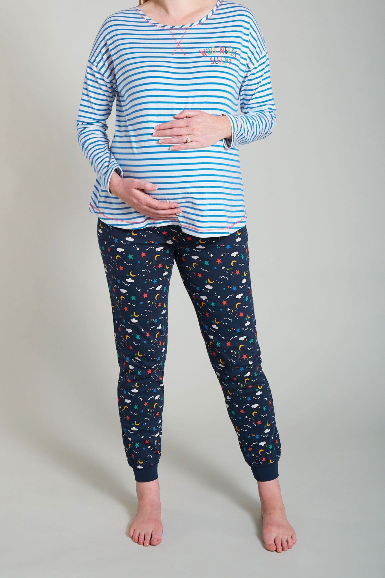 Meg Maternity & Nursing PJ Top