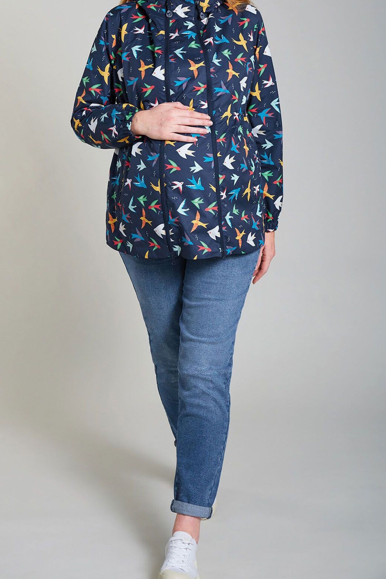 April Showers Maternity Rain Mac