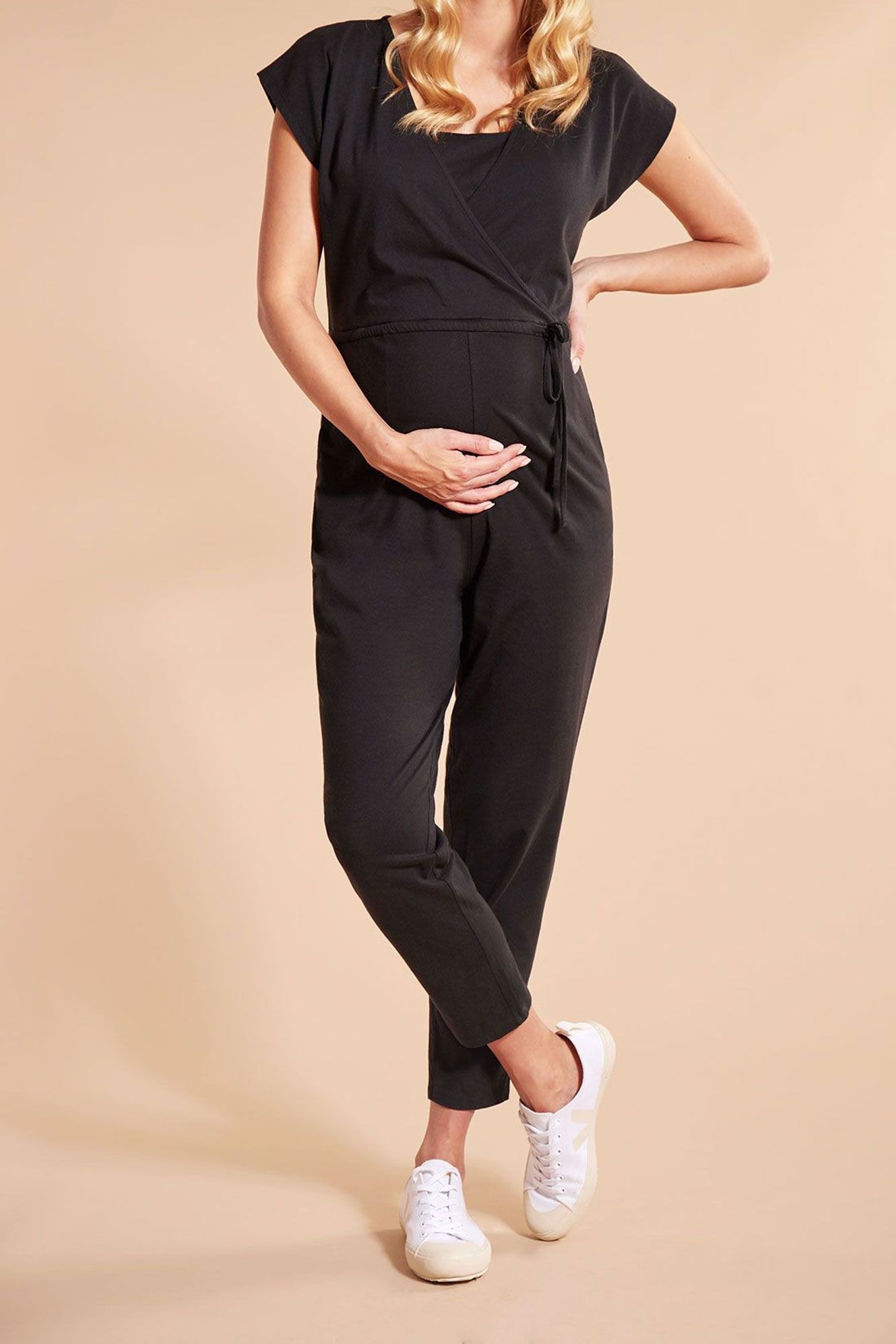 Mira Maternity & Nursing Jumpsuit