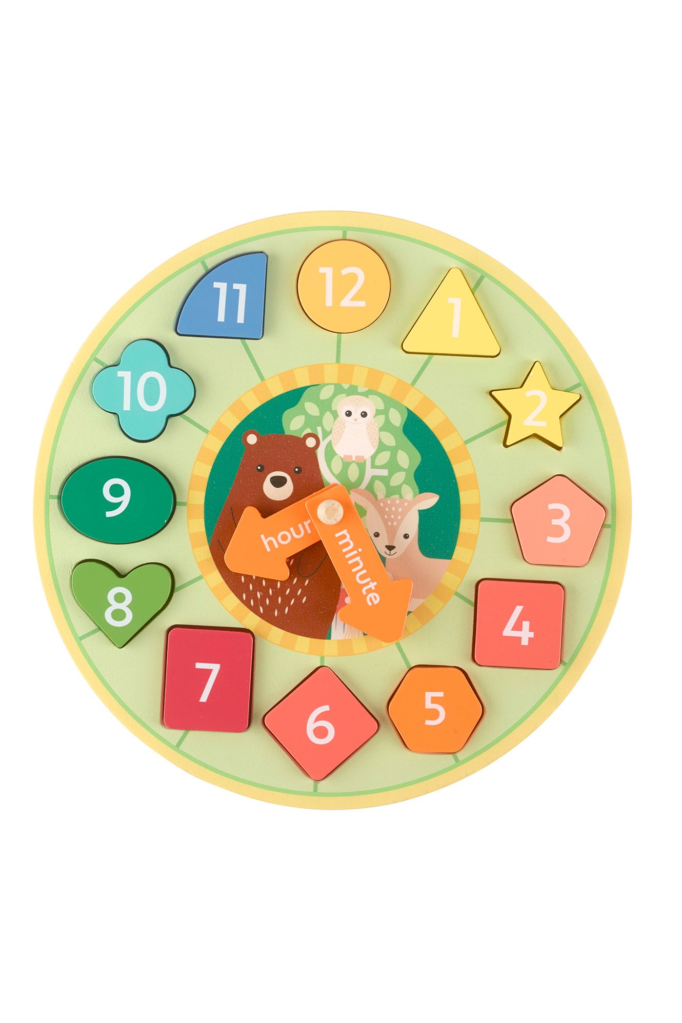 Shape Sorting Clock