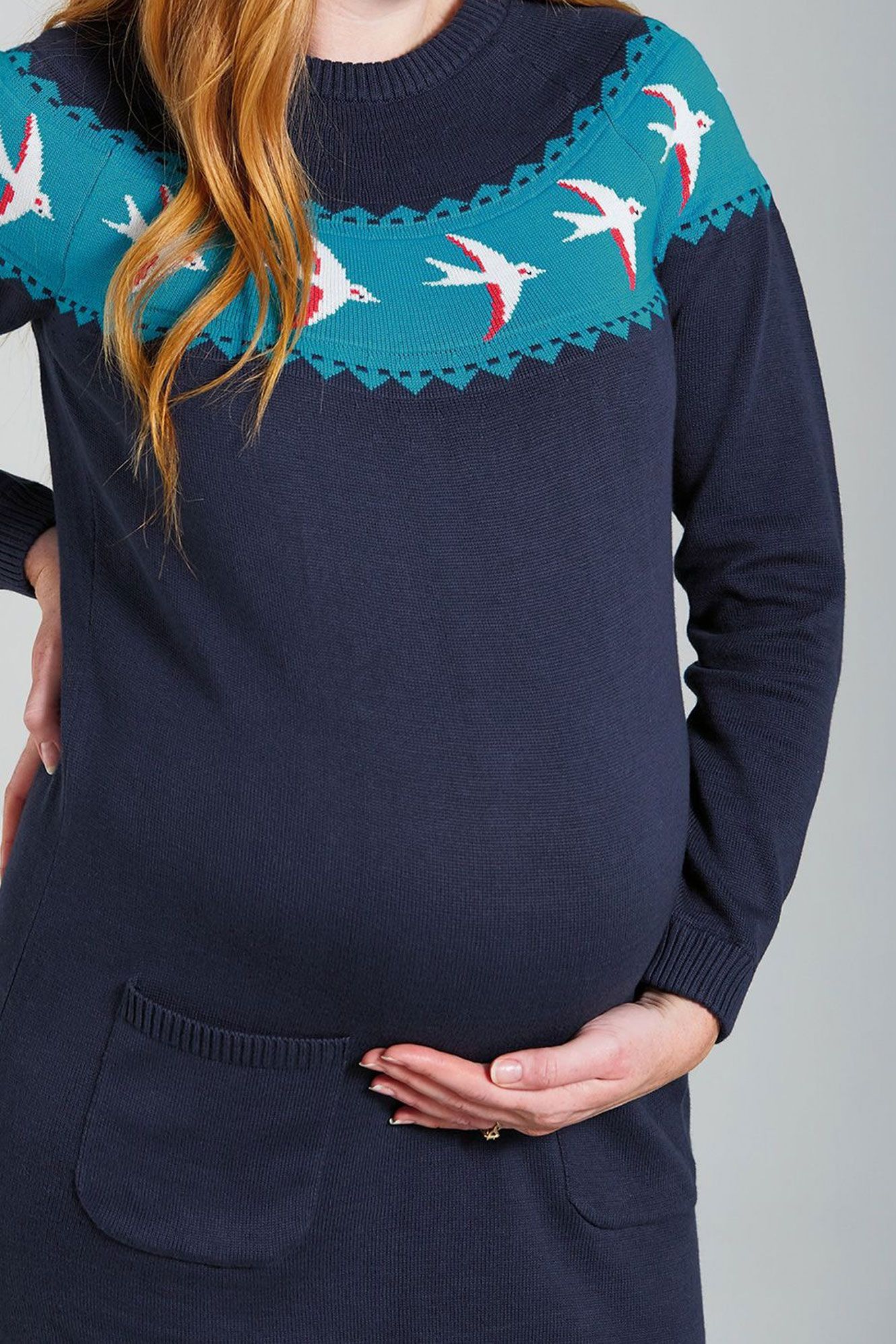 Elsie Maternity Jumper Dress