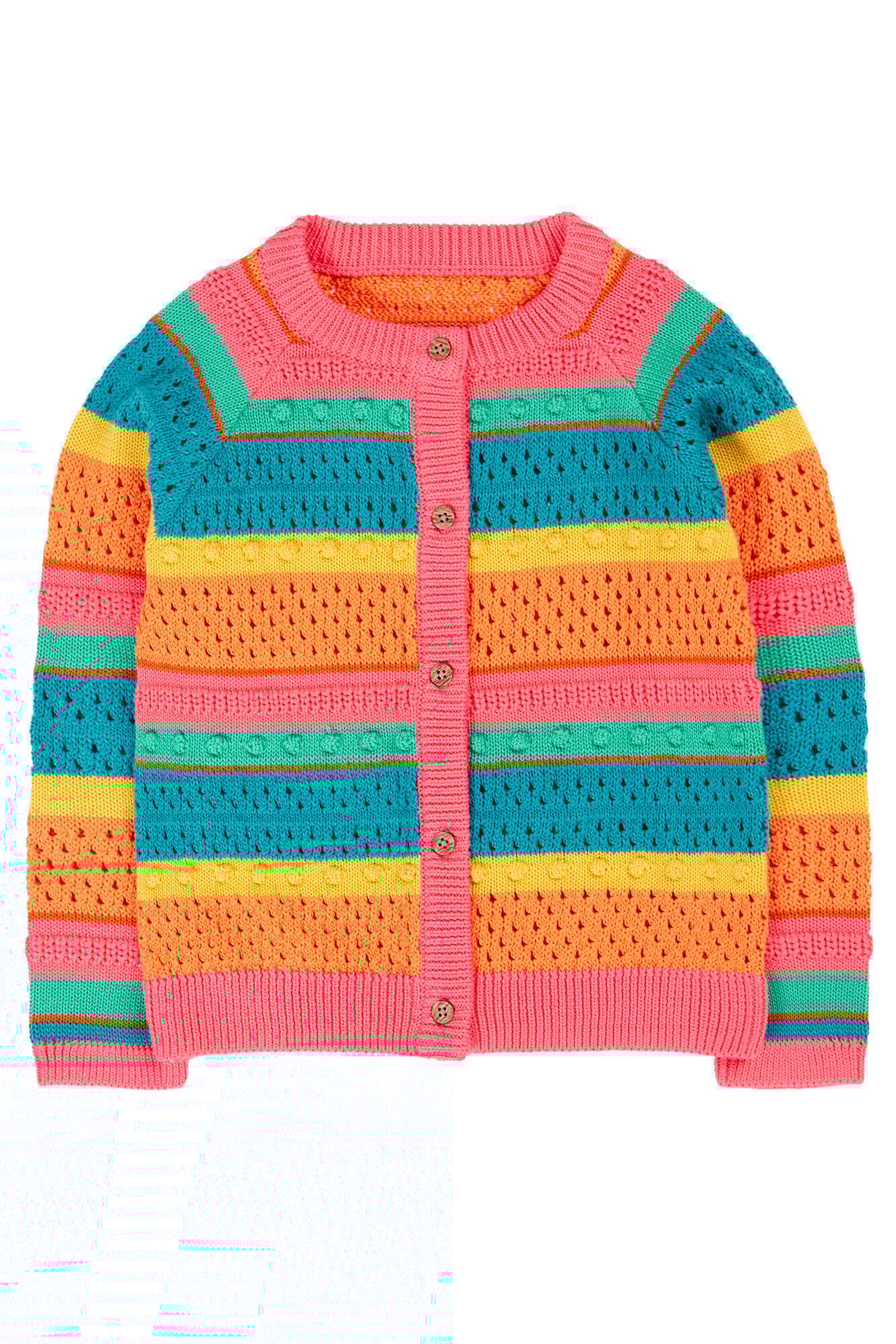 Rowe Rainbow Strickjacke