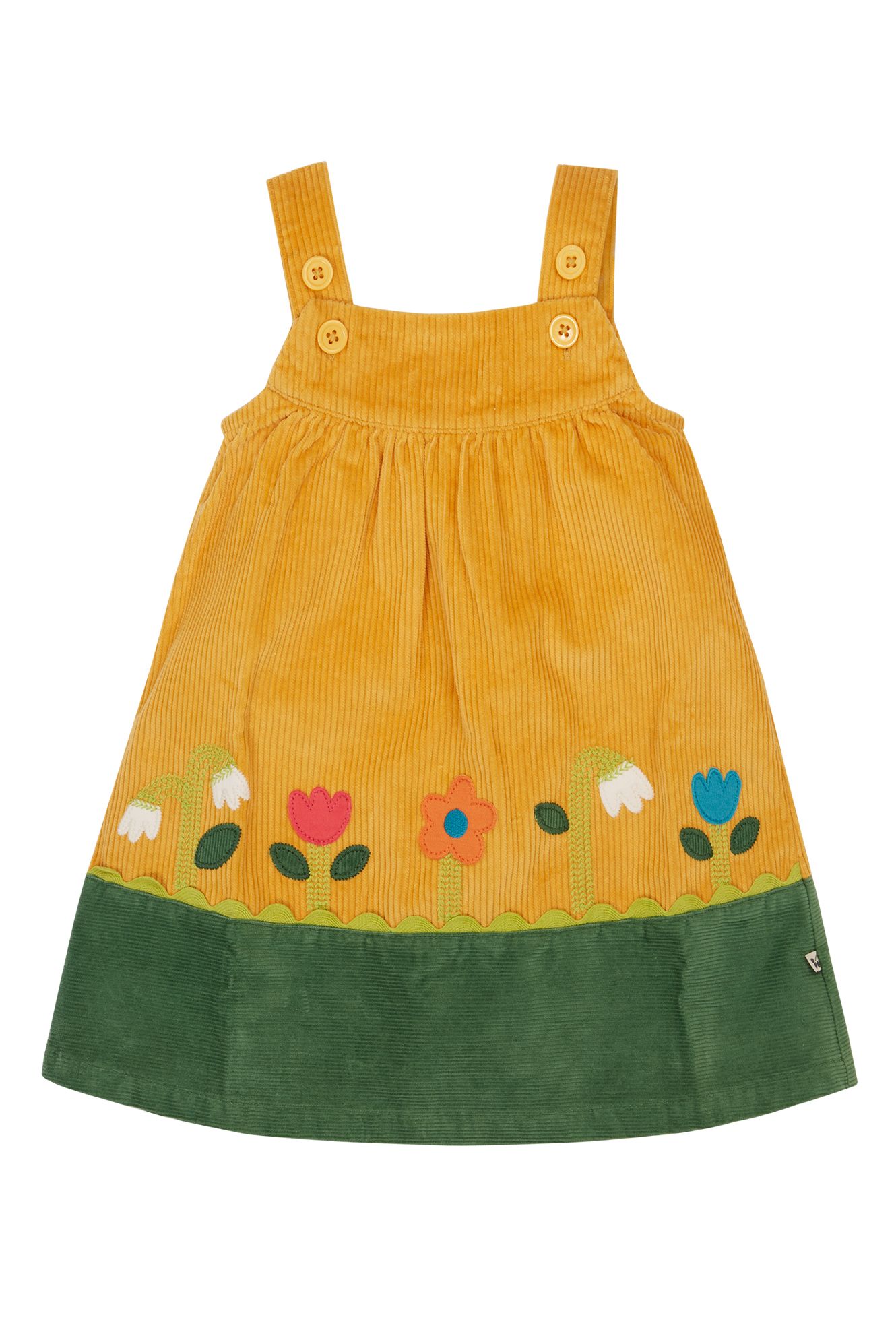 Nellie Cord Pinafore Dress