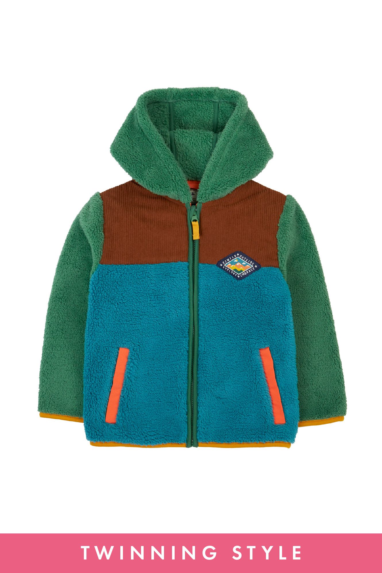 Bracken Fleece Cord Jacket