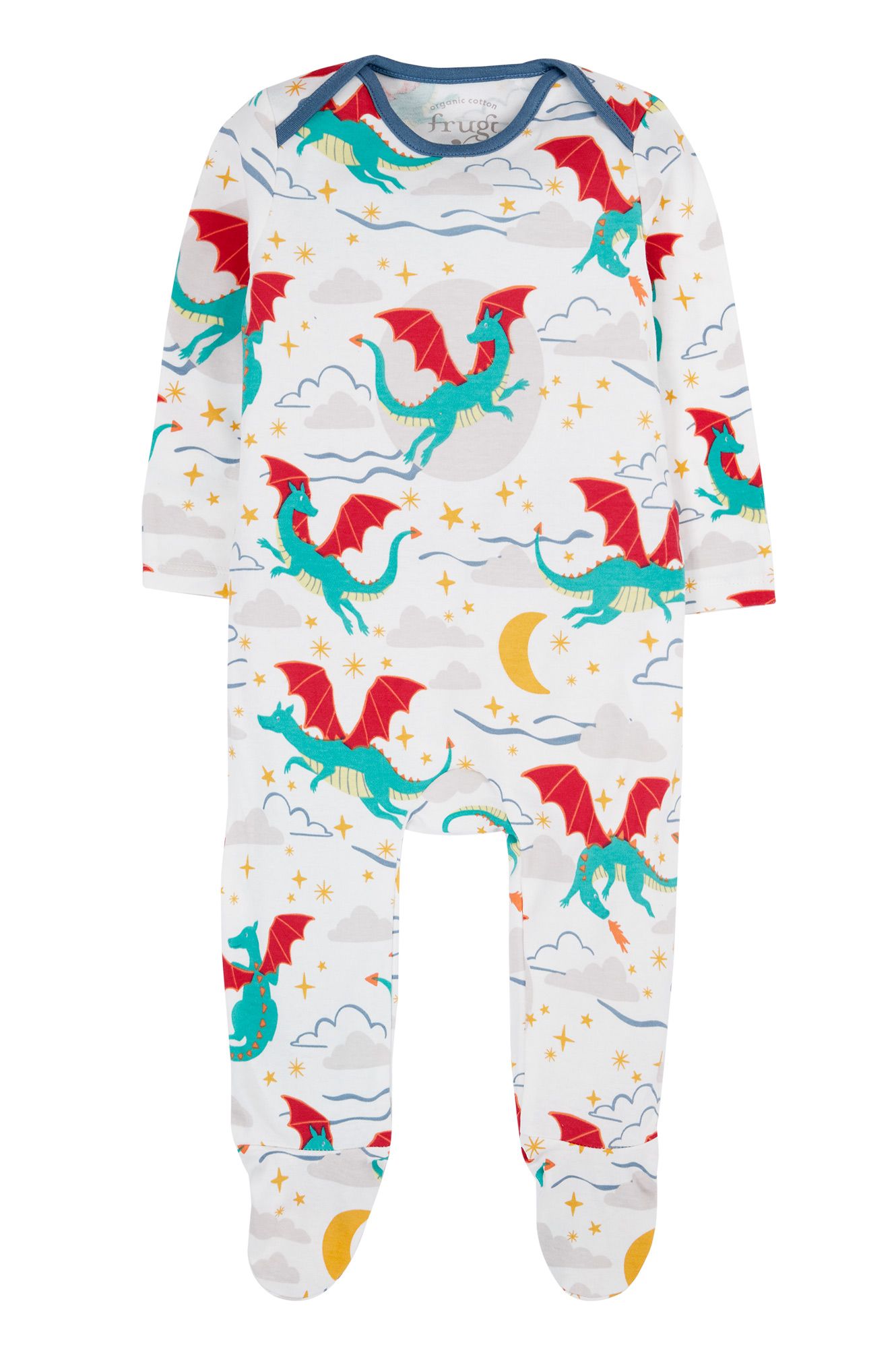 Easy Dressing Printed Babygrow