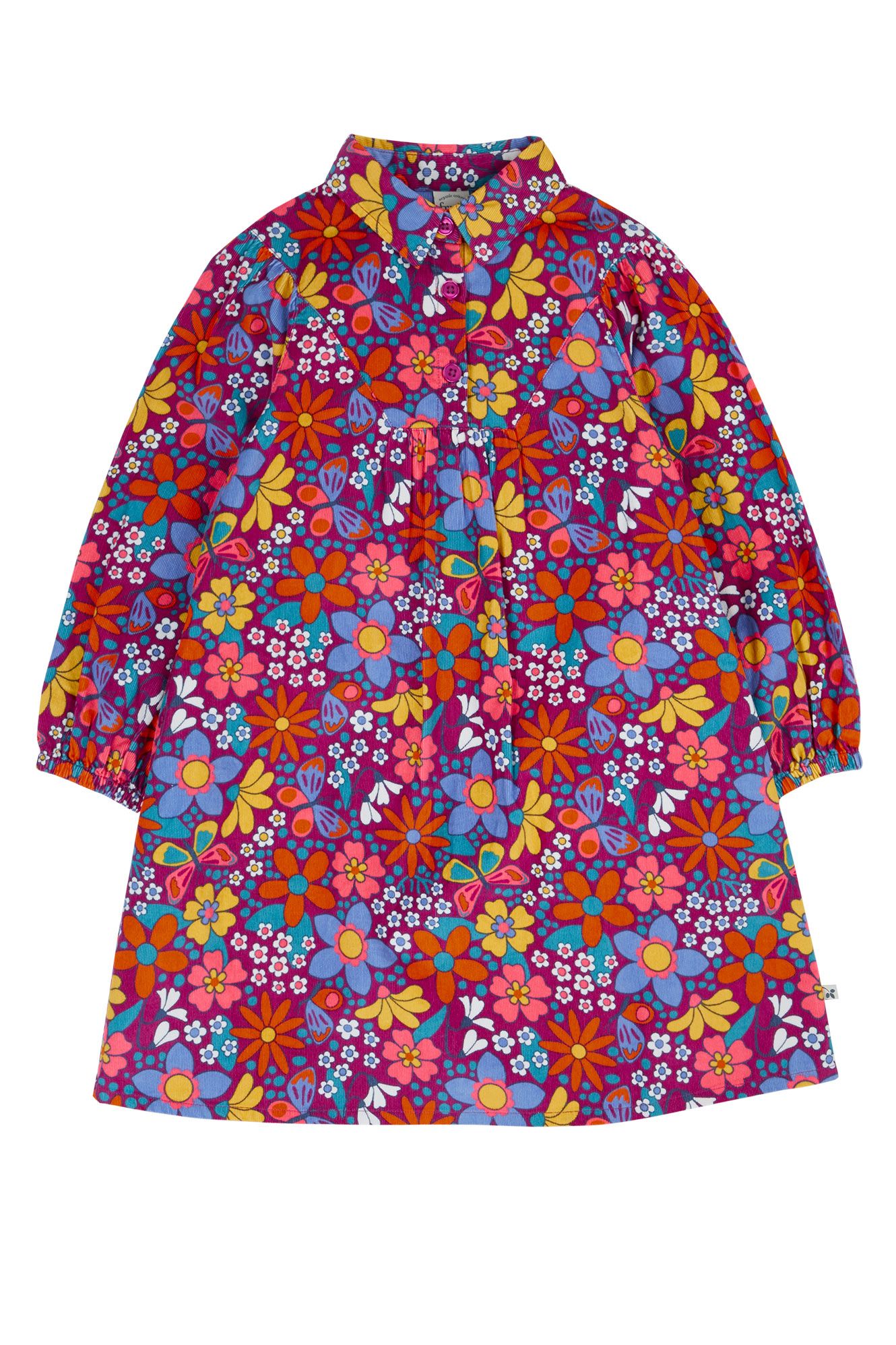 Elsie Cordkleid mit Print