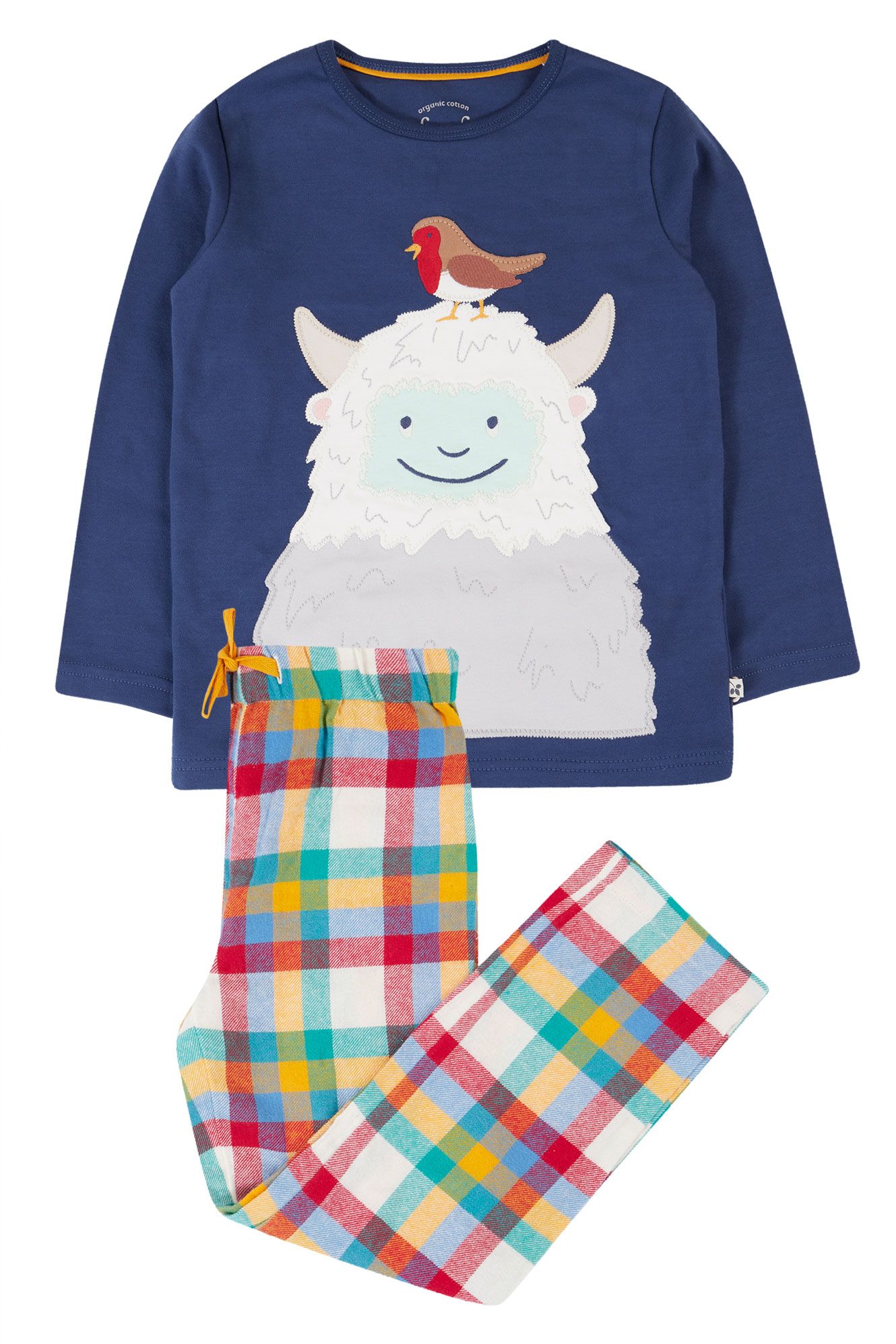 Caden Check PJs