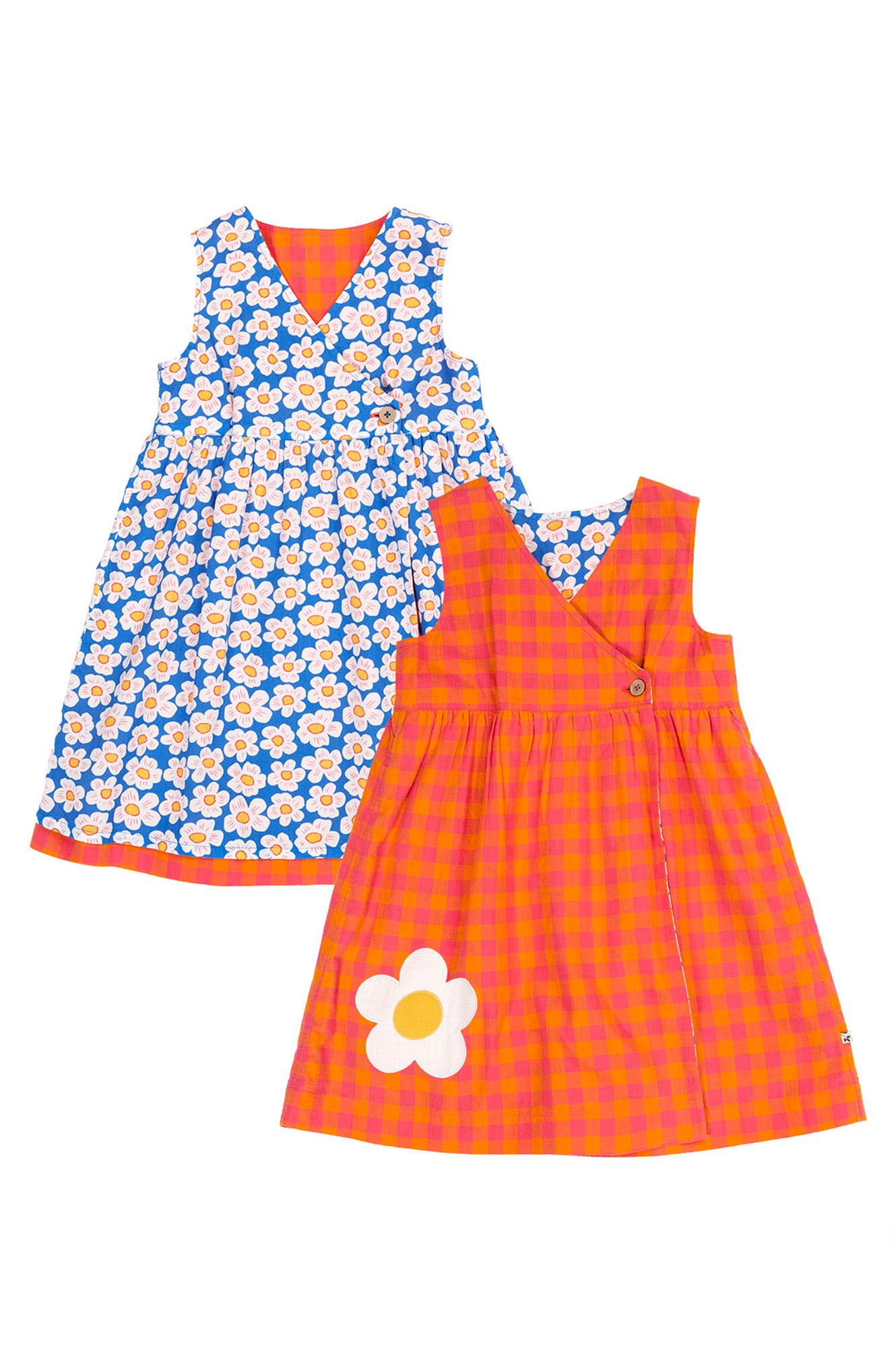 Rhea Reversible Wrap Dress