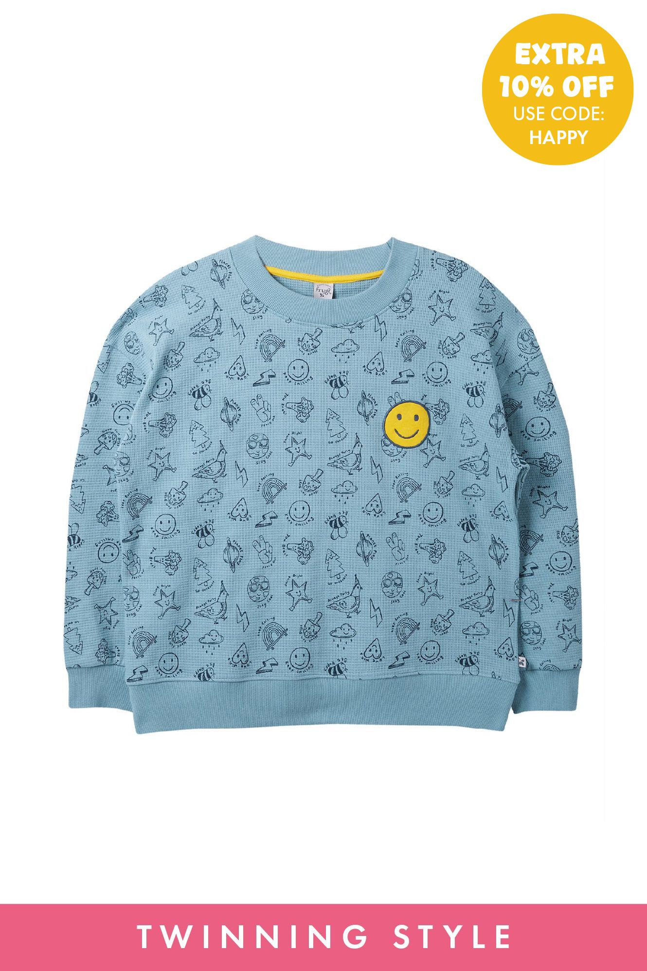 Grown Ups Wilder Waffle Sweatshirt