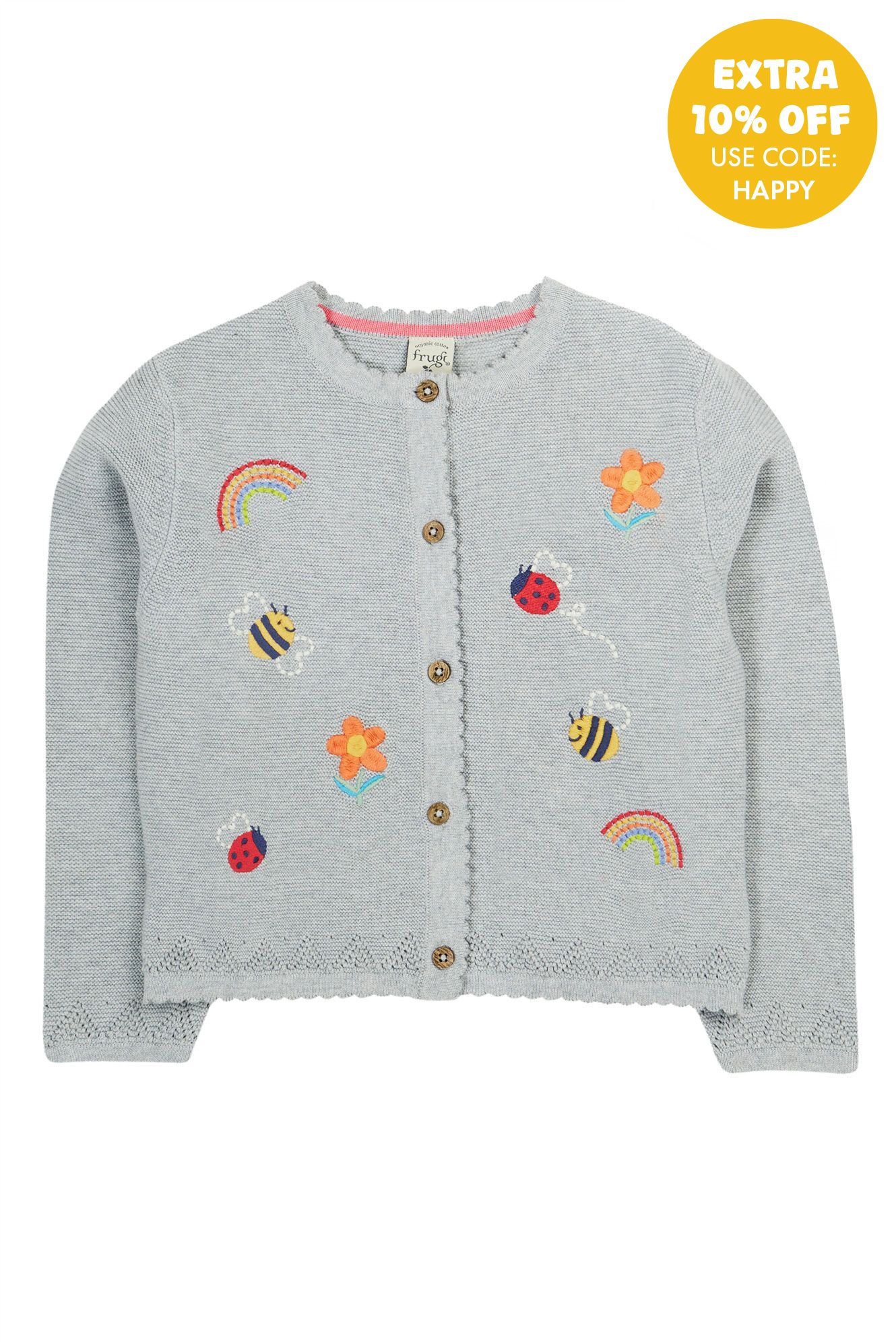 Maia Embroidered Cardigan