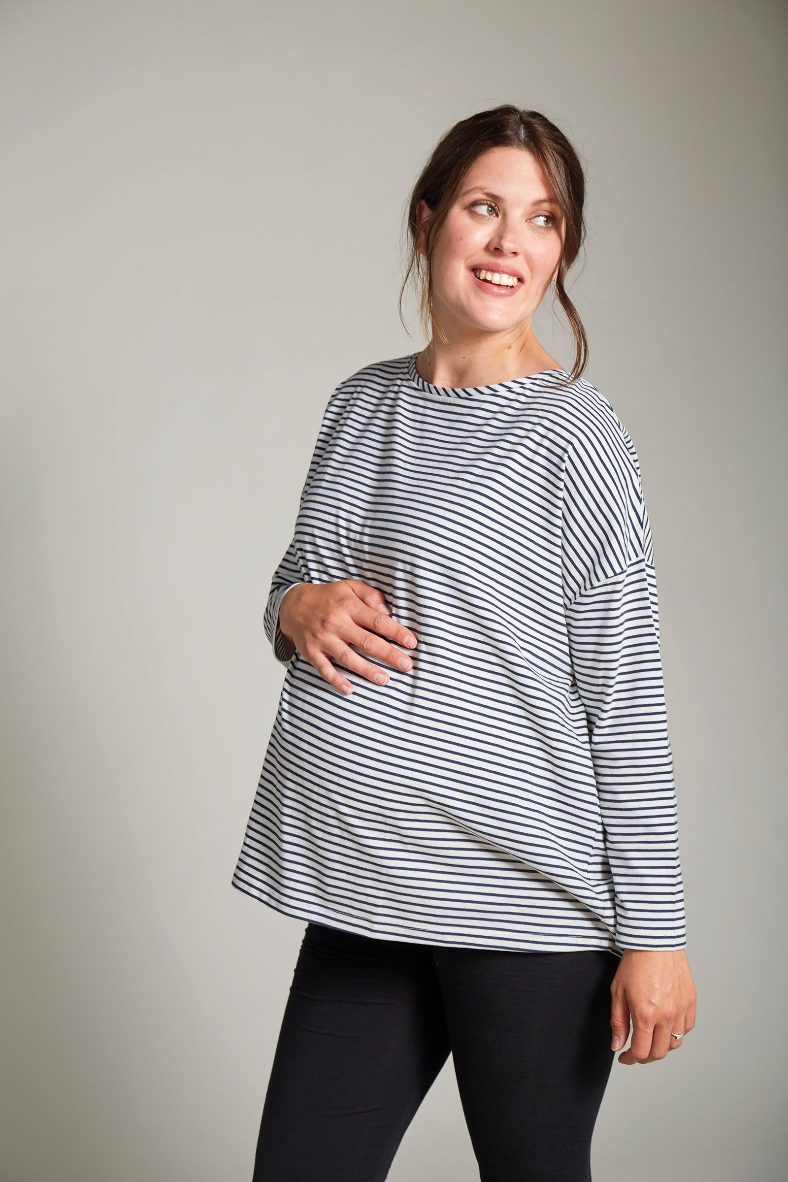 Audrey Boxy Maternity & Nursing Top